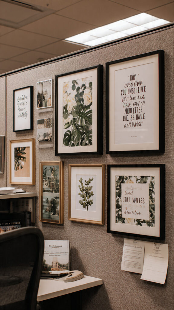 20 Cubicle Decor Ideas to Make Your Workspace Feel Less Like a Cubicle - Decor Lads