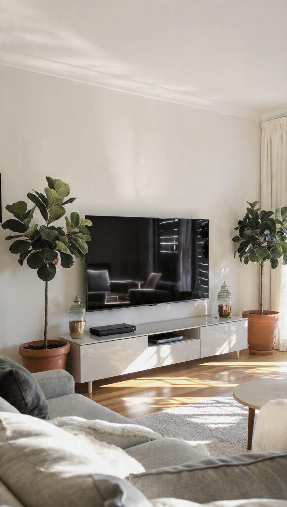 20 TV Stand Decor Ideas to Style the Most Overlooked Surface in Your Living Room 2 20 TV Stand Decor Ideas to Style the Most Overlooked Surface in Your Living Room - Decor Lads
