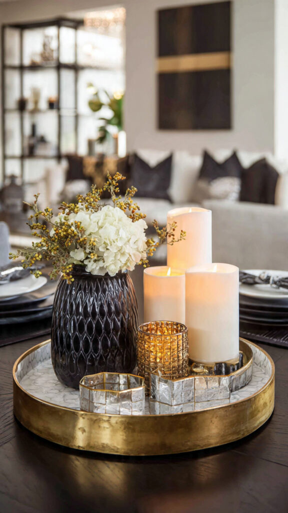 20 Dining Table Decor Ideas to Instantly Elevate Your Dining Space (Stylish & Modern Inspiration) 7 20 Dining Table Decor Ideas to Instantly Elevate Your Dining Space (Stylish & Modern Inspiration) - Decor Lads