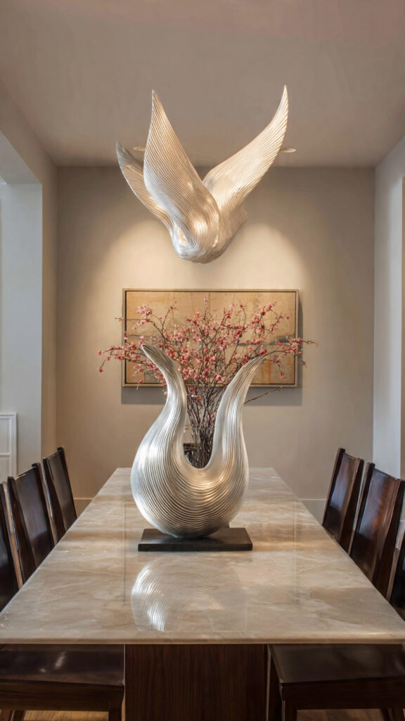 20 Dining Table Decor Ideas to Instantly Elevate Your Dining Space (Stylish & Modern Inspiration) 13 20 Dining Table Decor Ideas to Instantly Elevate Your Dining Space (Stylish & Modern Inspiration) - Decor Lads