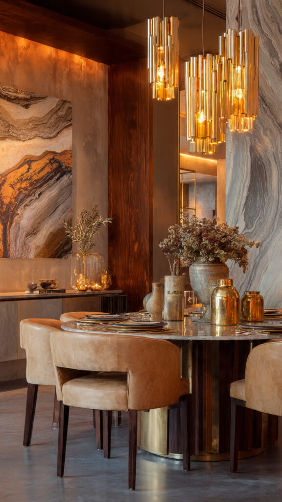 20 Dining Table Decor Ideas to Instantly Elevate Your Dining Space (Stylish & Modern Inspiration) 12 20 Dining Table Decor Ideas to Instantly Elevate Your Dining Space (Stylish & Modern Inspiration) - Decor Lads