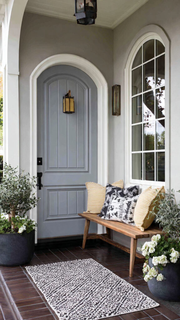 20 Front Door Decor Ideas to Instantly Boost Your Home’s Curb Appeal (Stylish & Welcoming Designs) 12 20 Front Door Decor Ideas to Instantly Boost Your Home’s Curb Appeal (Stylish & Welcoming Designs) - Decor Lads