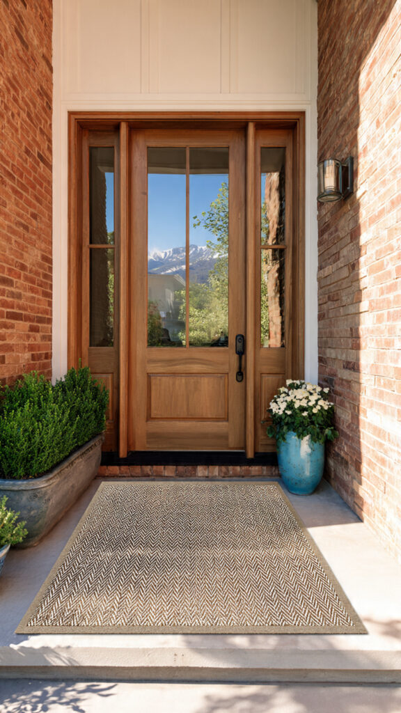 20 Front Door Decor Ideas to Instantly Boost Your Home’s Curb Appeal (Stylish & Welcoming Designs) 5 20 Front Door Decor Ideas to Instantly Boost Your Home’s Curb Appeal (Stylish & Welcoming Designs) - Decor Lads