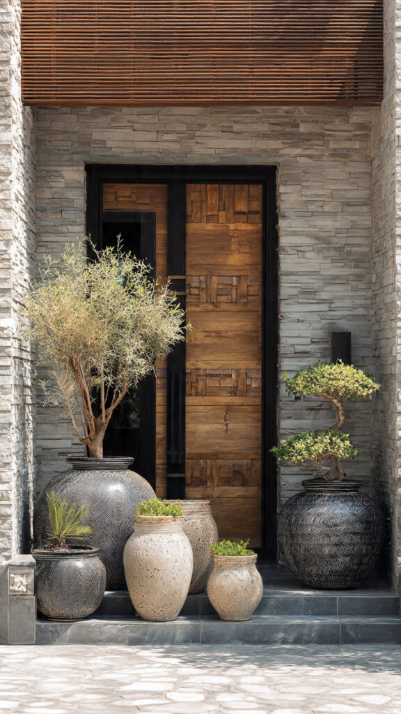 20 Front Door Decor Ideas to Instantly Boost Your Home’s Curb Appeal (Stylish & Welcoming Designs) 13 20 Front Door Decor Ideas to Instantly Boost Your Home’s Curb Appeal (Stylish & Welcoming Designs) - Decor Lads