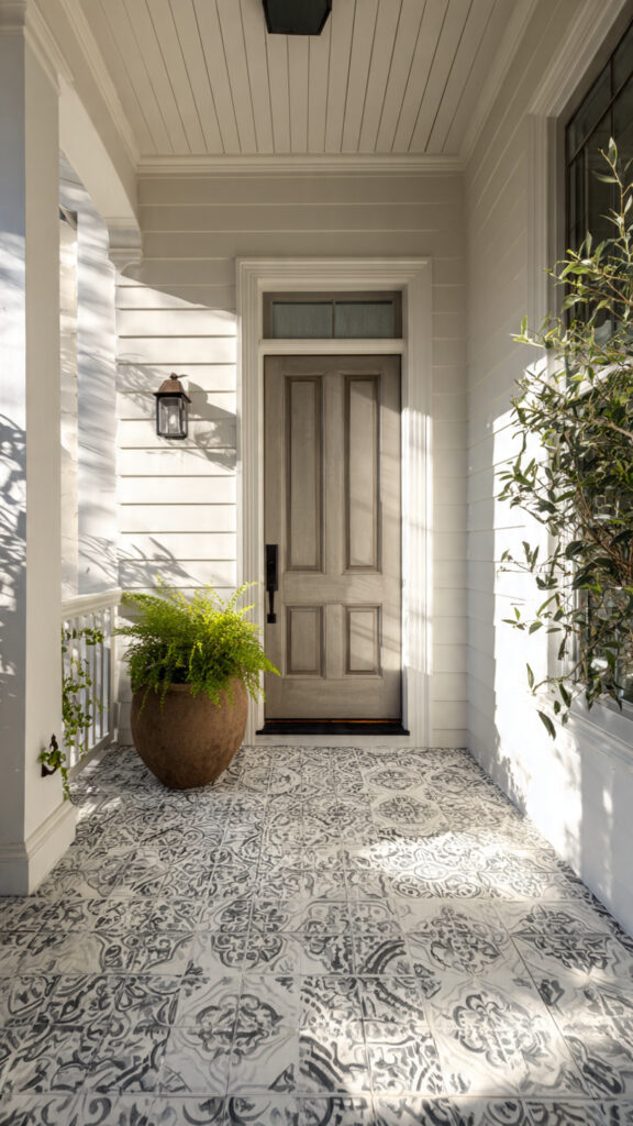 20 Front Door Decor Ideas to Instantly Boost Your Home’s Curb Appeal (Stylish & Welcoming Designs) 16 20 Front Door Decor Ideas to Instantly Boost Your Home’s Curb Appeal (Stylish & Welcoming Designs) - Decor Lads