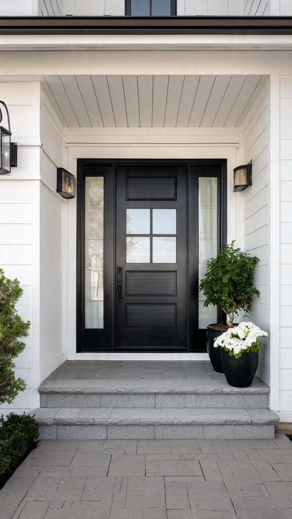 20 Front Door Decor Ideas to Instantly Boost Your Home’s Curb Appeal (Stylish & Welcoming Designs) 14 20 Front Door Decor Ideas to Instantly Boost Your Home’s Curb Appeal (Stylish & Welcoming Designs) - Decor Lads