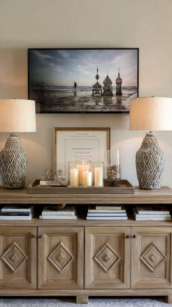 20 TV Stand Decor Ideas to Style the Most Overlooked Surface in Your Living Room 1 20 TV Stand Decor Ideas to Style the Most Overlooked Surface in Your Living Room - Decor Lads