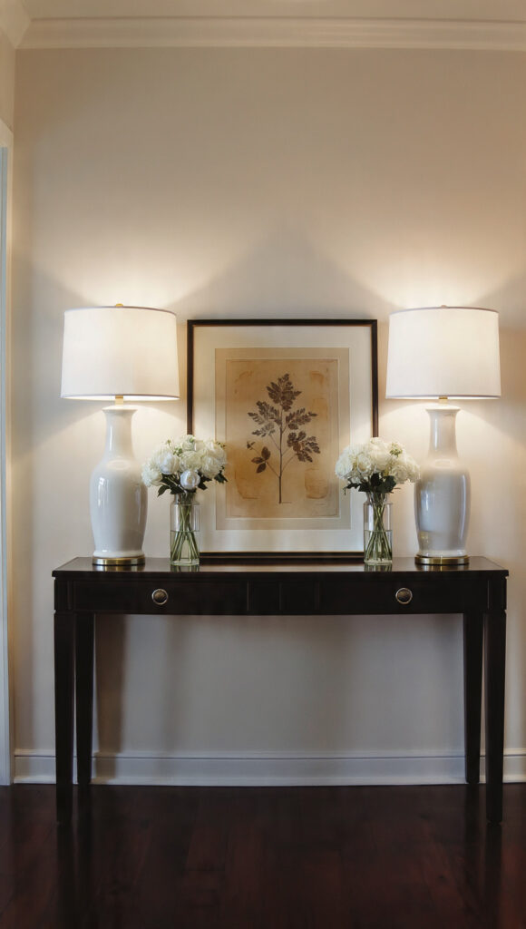 20 Console Table Decor Ideas to Style Every Entryway, Hallway, and Living Room - Decor Lads