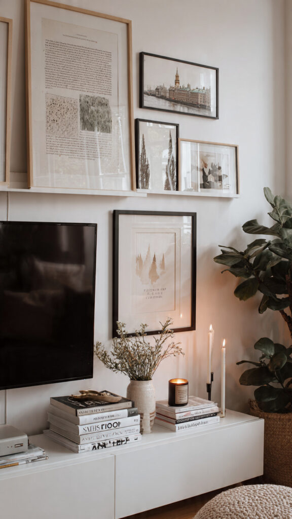 20 TV Stand Decor Ideas to Style the Most Overlooked Surface in Your Living Room 16 20 TV Stand Decor Ideas to Style the Most Overlooked Surface in Your Living Room - Decor Lads
