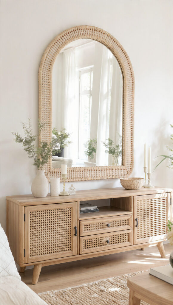 20 TV Stand Decor Ideas to Style the Most Overlooked Surface in Your Living Room 15 20 TV Stand Decor Ideas to Style the Most Overlooked Surface in Your Living Room - Decor Lads