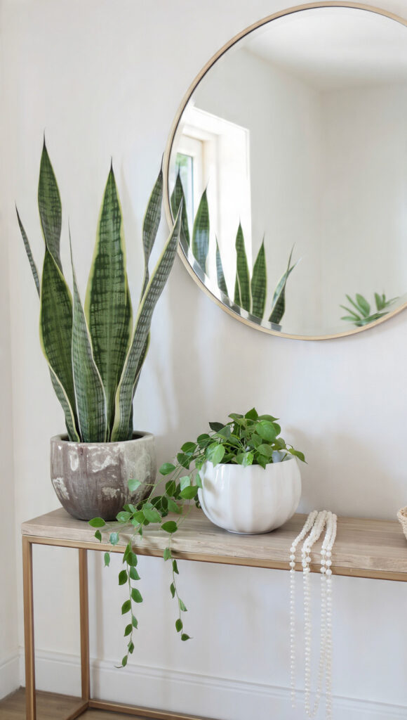 20 Console Table Decor Ideas to Style Every Entryway, Hallway, and Living Room - Decor Lads