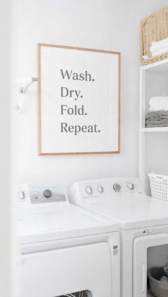 20 Laundry Room Decor Ideas to Transform the Most Neglected Room in Your Home 17 20 Laundry Room Decor Ideas to Transform the Most Neglected Room in Your Home - Decor Lads
